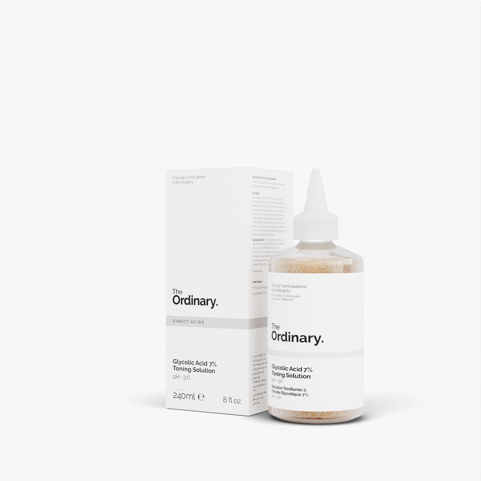 تونر گلیکولیک اسید 7% ، لایه بردار و روشن كننده,مناسب انواع پوست