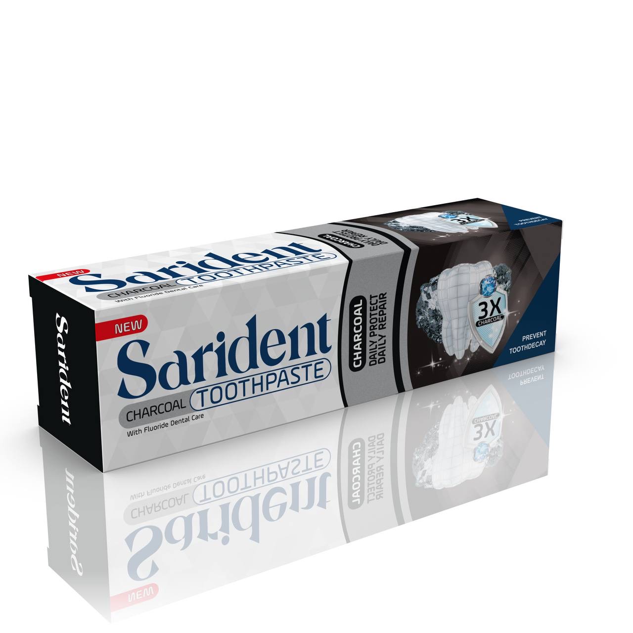 خمیردندان 100 گرمی ذغالی کربن فعال